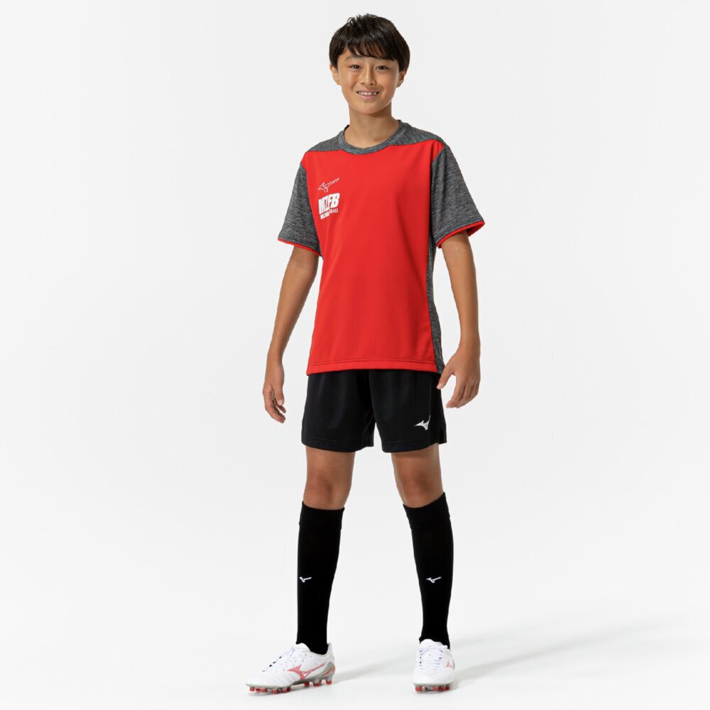 ミズノ（MIZUNO）（キッズ）サッカーウェア ジュニア プラクティスシャツ P2MAC19063