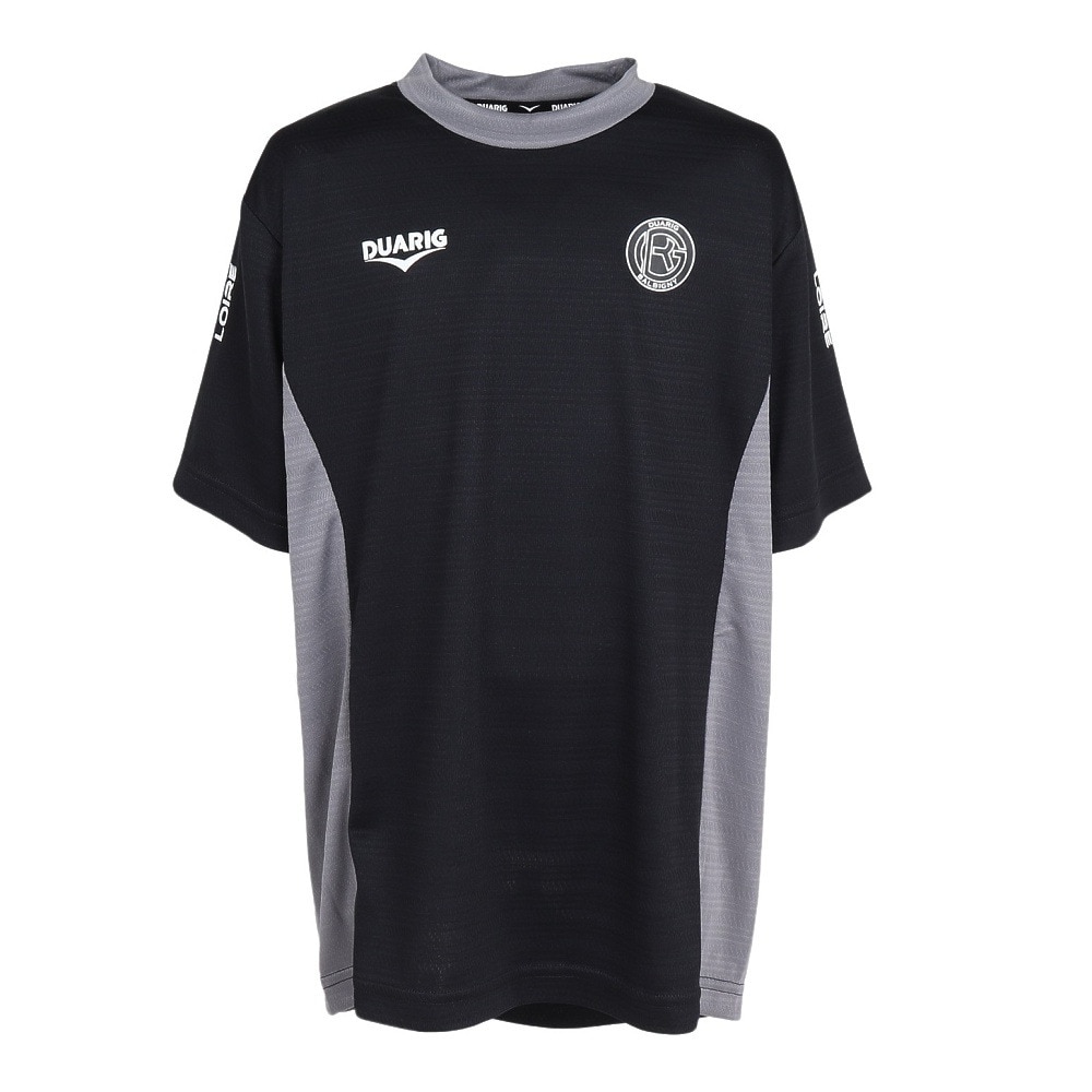 デュアリグ（DUARIG）（キッズ）サッカーウェア ジュニア YAプラクティス 半袖シャツ 5S0014-SCWR-742HD BLK