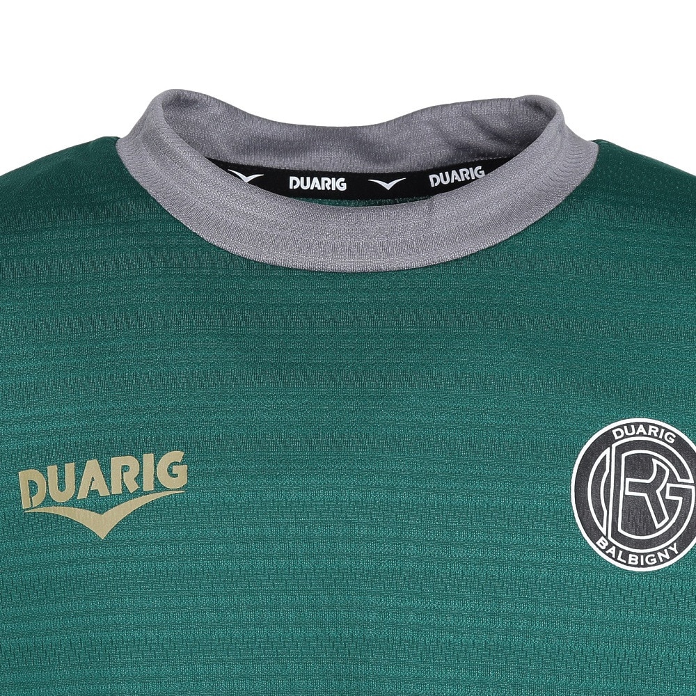デュアリグ（DUARIG）（キッズ）サッカーウェア ジュニア YAプラクティス 半袖シャツ 5S0014-SCWR-742HD GRN