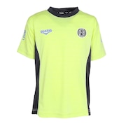(キッズ)サッカーウェア ジュニア YAプラクティス 半袖シャツ 5S0014-SCWR-742HD YGRN