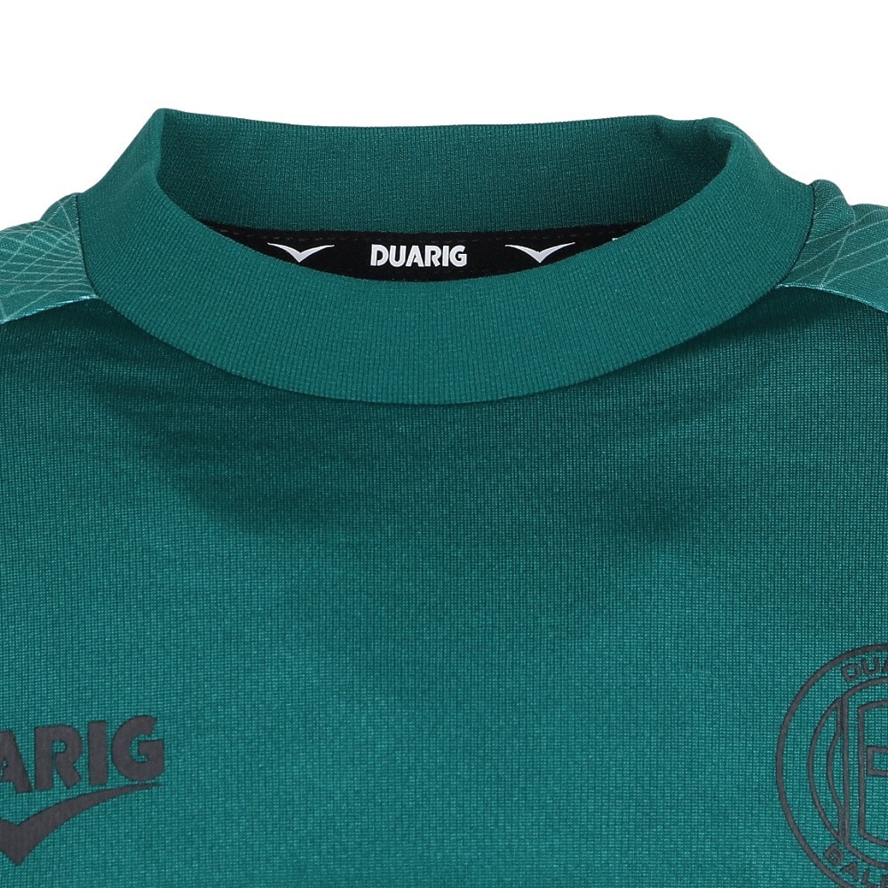 デュアリグ（DUARIG）（キッズ）サッカーウェア ジュニア YA 昇華プラクティス 半袖シャツ 5S0015-SCWR-742HD GRN