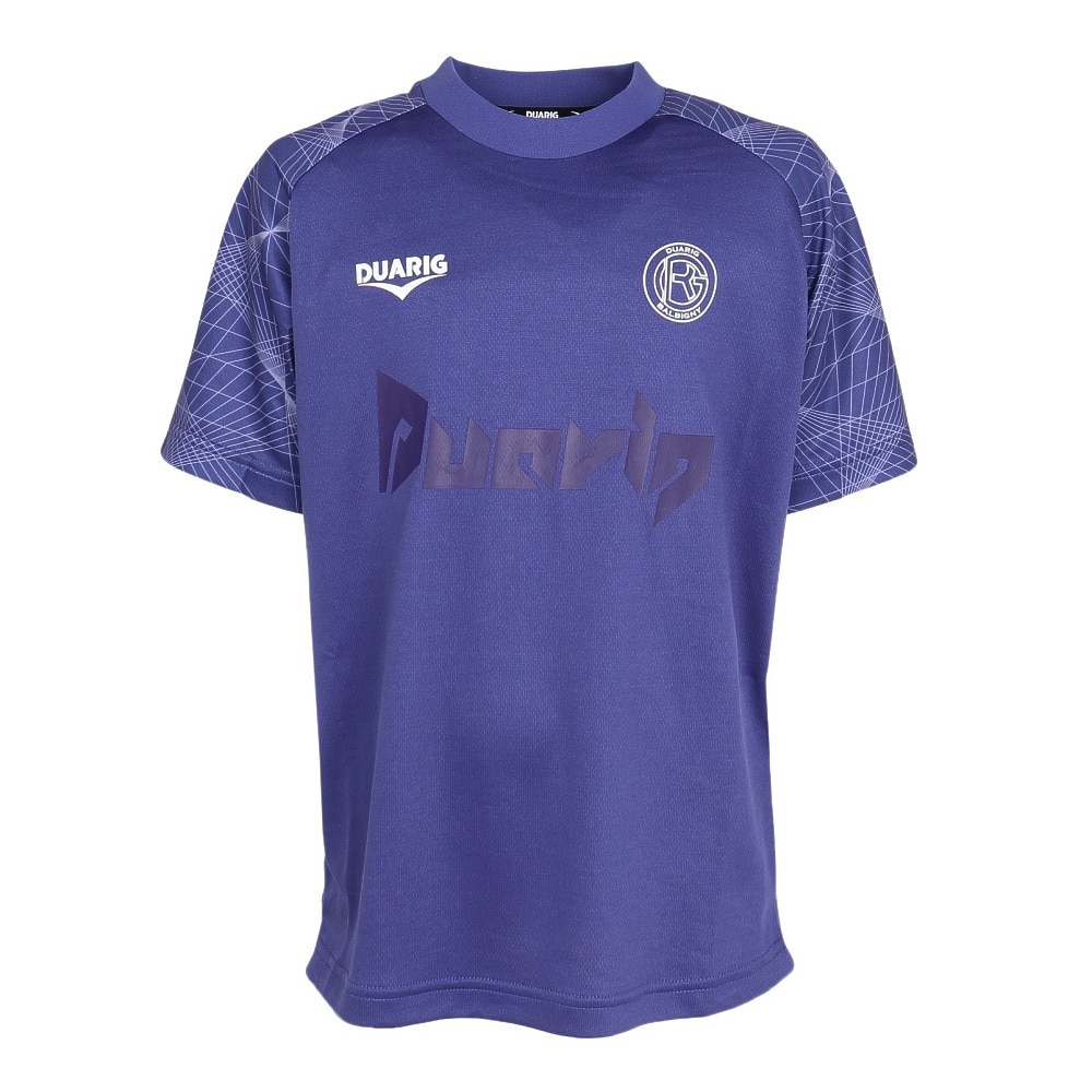 デュアリグ（DUARIG）（キッズ）サッカーウェア ジュニア YA 昇華プラクティス 半袖シャツ 5S0015-SCWR-742HD PUL