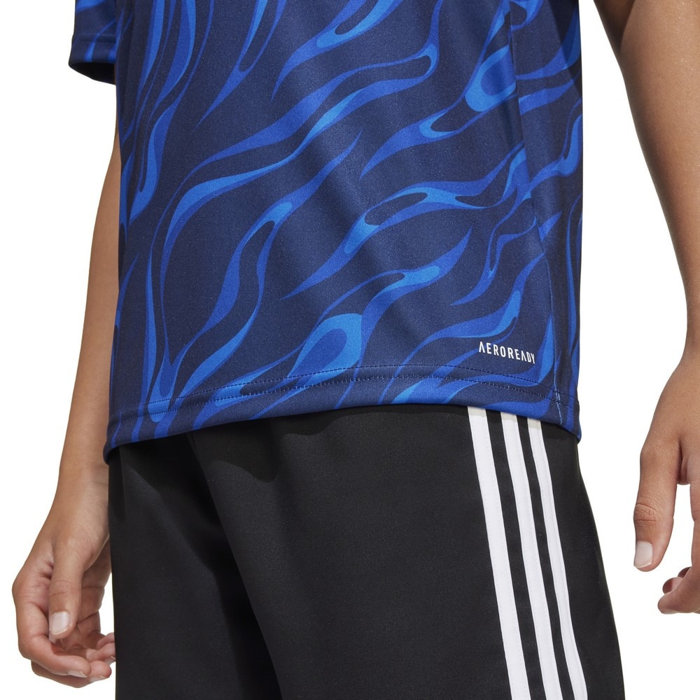 アディダス（adidas）（キッズ）ジュニア サッカーウェア プラクティス GRF 半袖 トレーニング ジャージー シャツ JVV11-JL9523