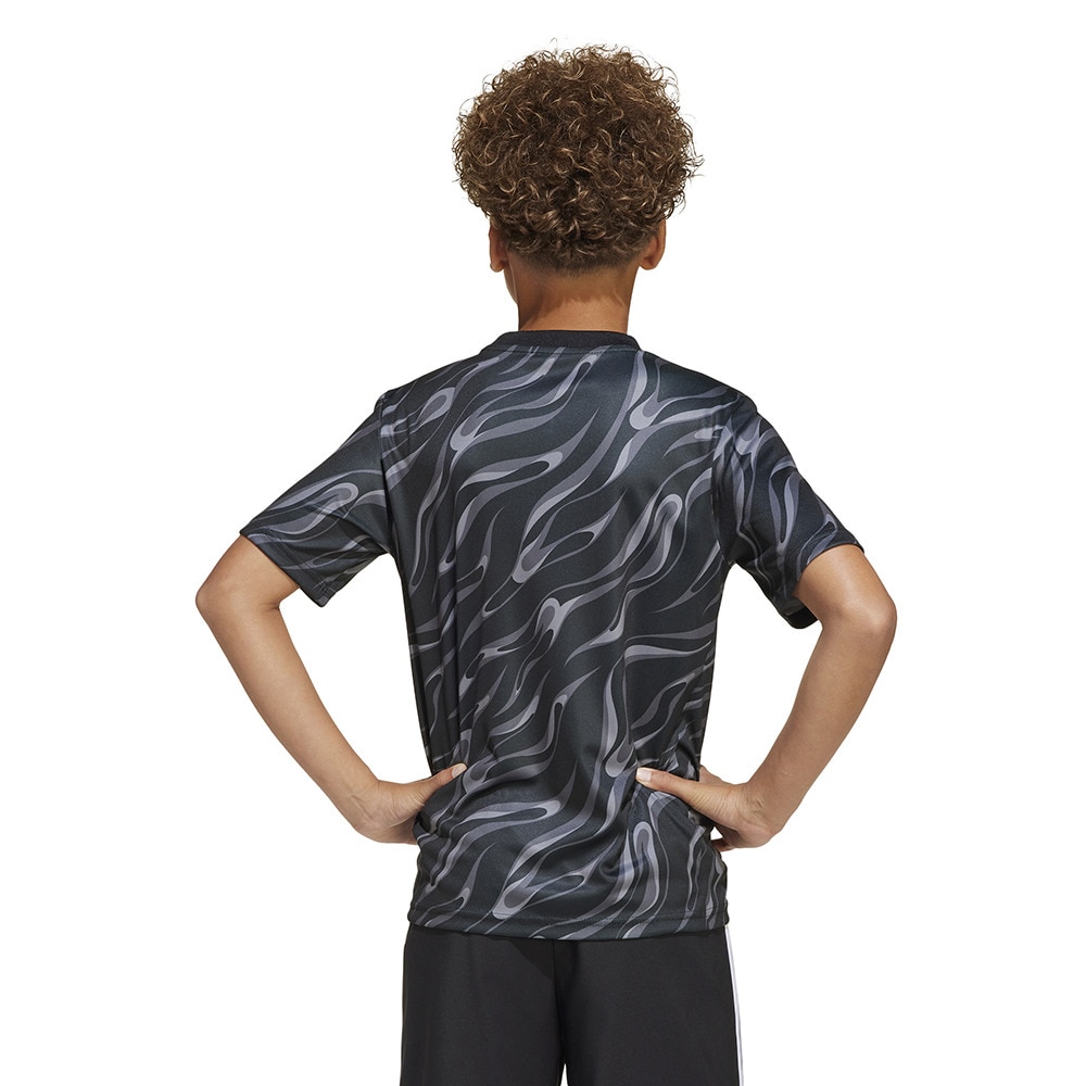 アディダス（adidas）（キッズ）サッカーウェア キッズ 半袖 トレーニング ジャージー JVV11-JL9524