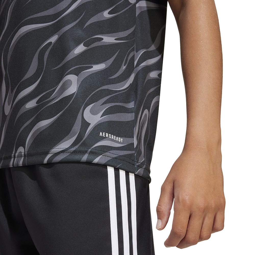 アディダス（adidas）（キッズ）サッカーウェア キッズ 半袖 トレーニング ジャージー JVV11-JL9524