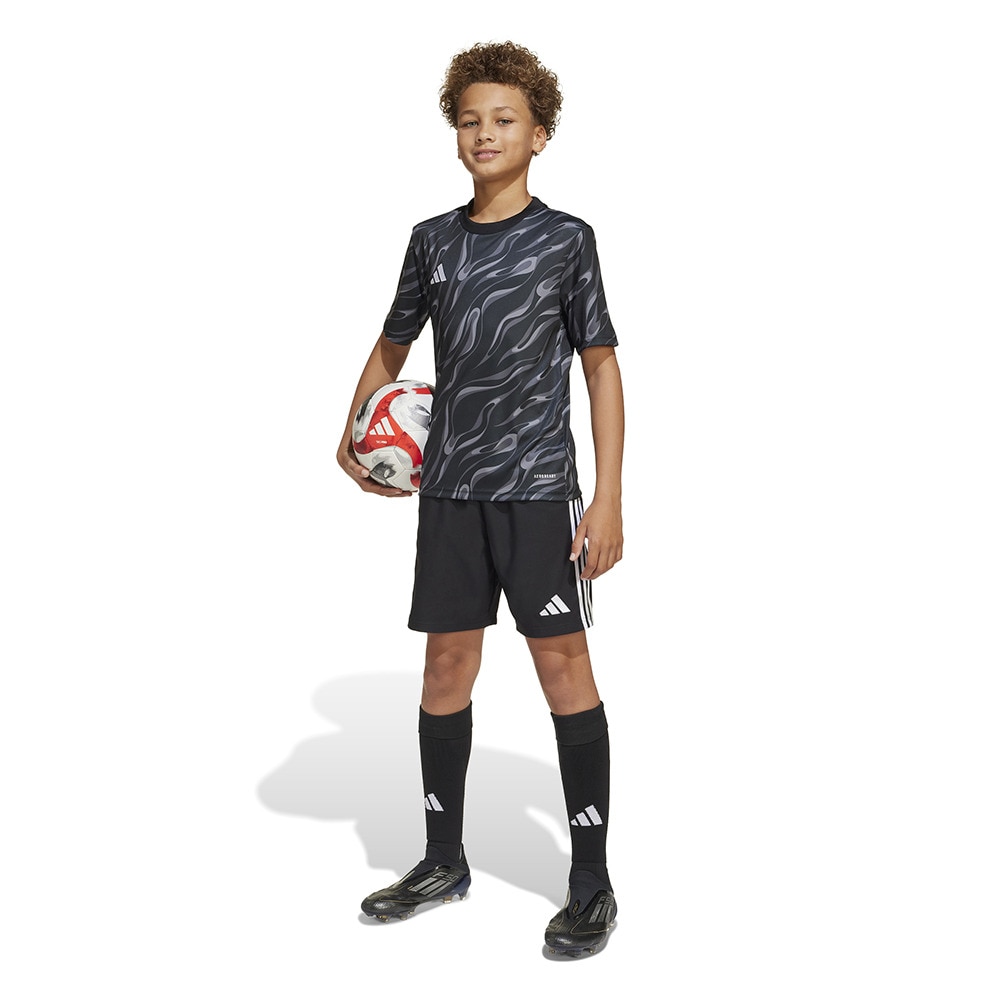 アディダス（adidas）（キッズ）サッカーウェア キッズ 半袖 トレーニング ジャージー JVV11-JL9524