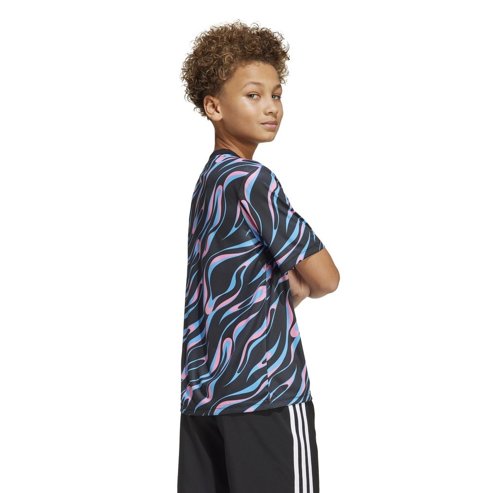 アディダス（adidas）（キッズ）ジュニア サッカーウェア プラクティス GRF 半袖 トレーニング ジャージー シャツ JVV11-JL9525