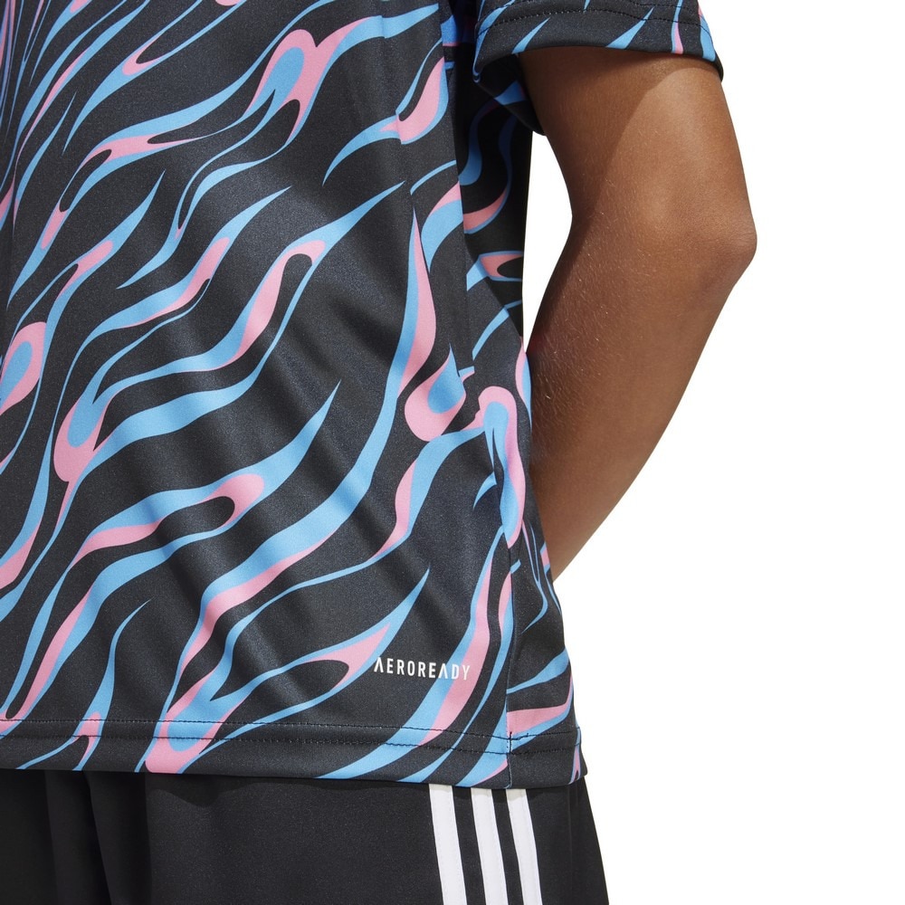 アディダス（adidas）（キッズ）ジュニア サッカーウェア プラクティス GRF 半袖 トレーニング ジャージー シャツ JVV11-JL9525