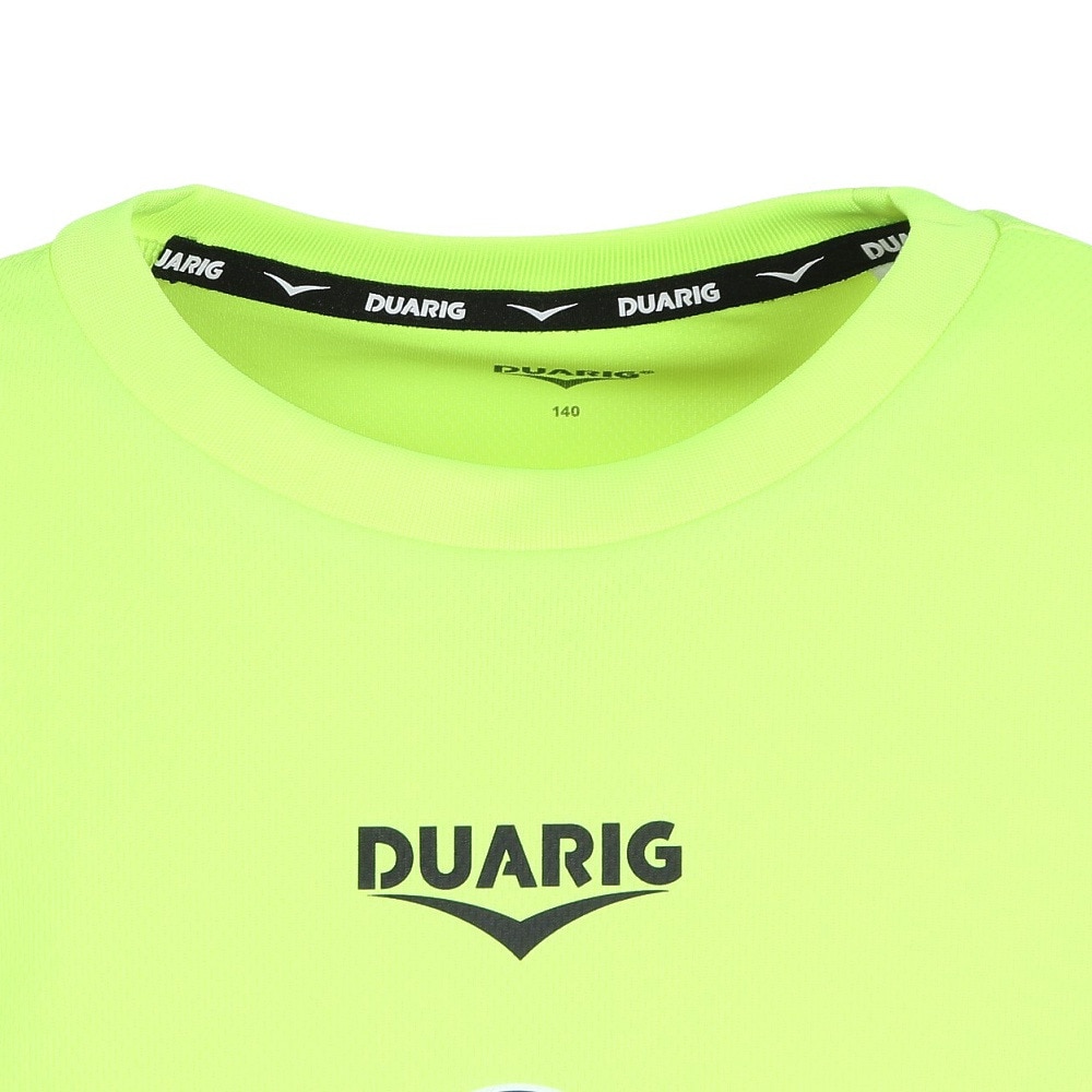 デュアリグ（DUARIG）（キッズ）サッカーウェア ジュニア ドライプラスクール SB UV プラクティスシャツ 5S0021-SCWR-742ES YEL