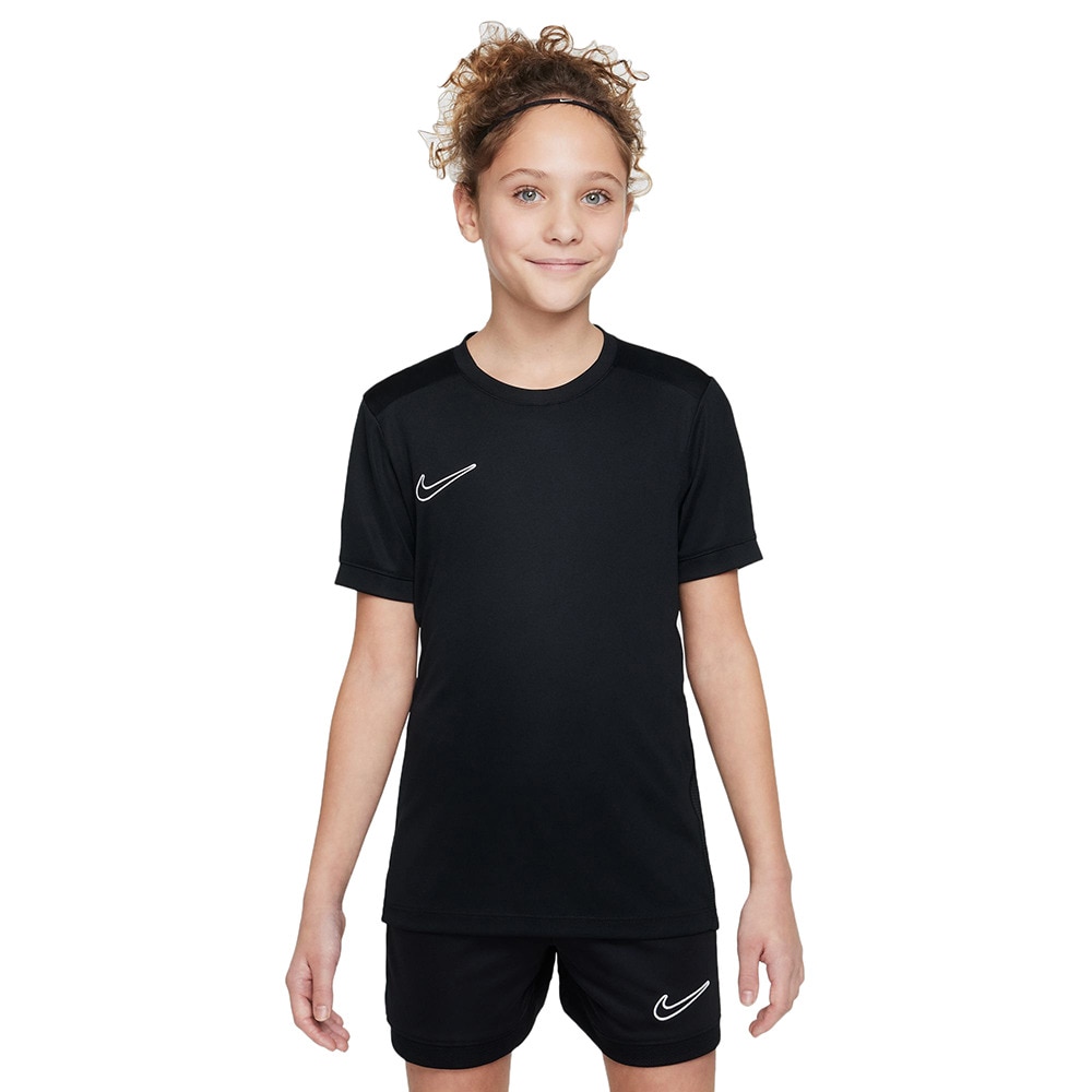 ナイキ（NIKE）（キッズ）【新商品】サッカーウェア ジュニア ドライフィット アカデミー 半袖Tシャツ HJ3716-010