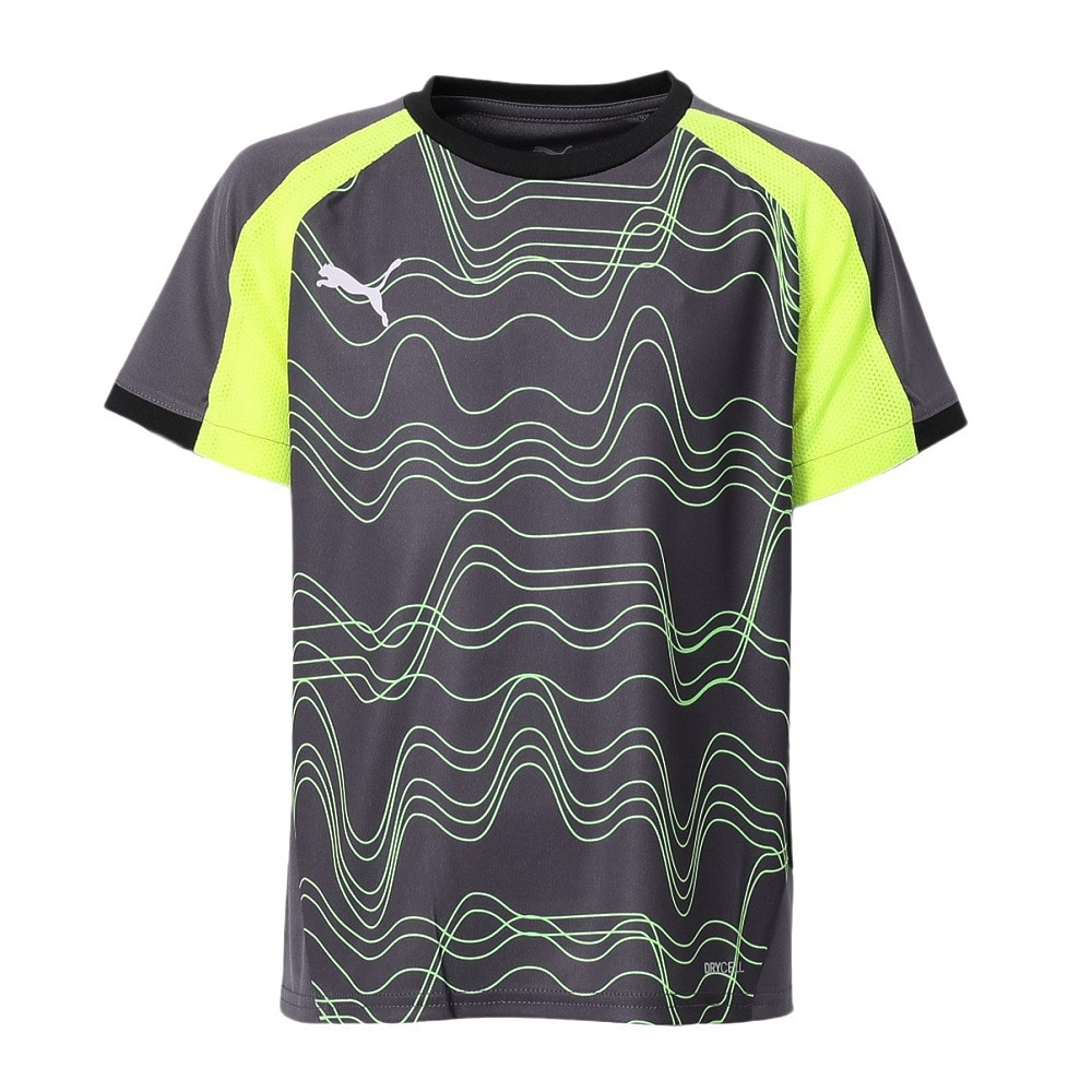 プーマ（PUMA）（キッズ）サッカーウェア ジュニア INDIVIDUAL LIGAグラフィック Tシャツ 66018508