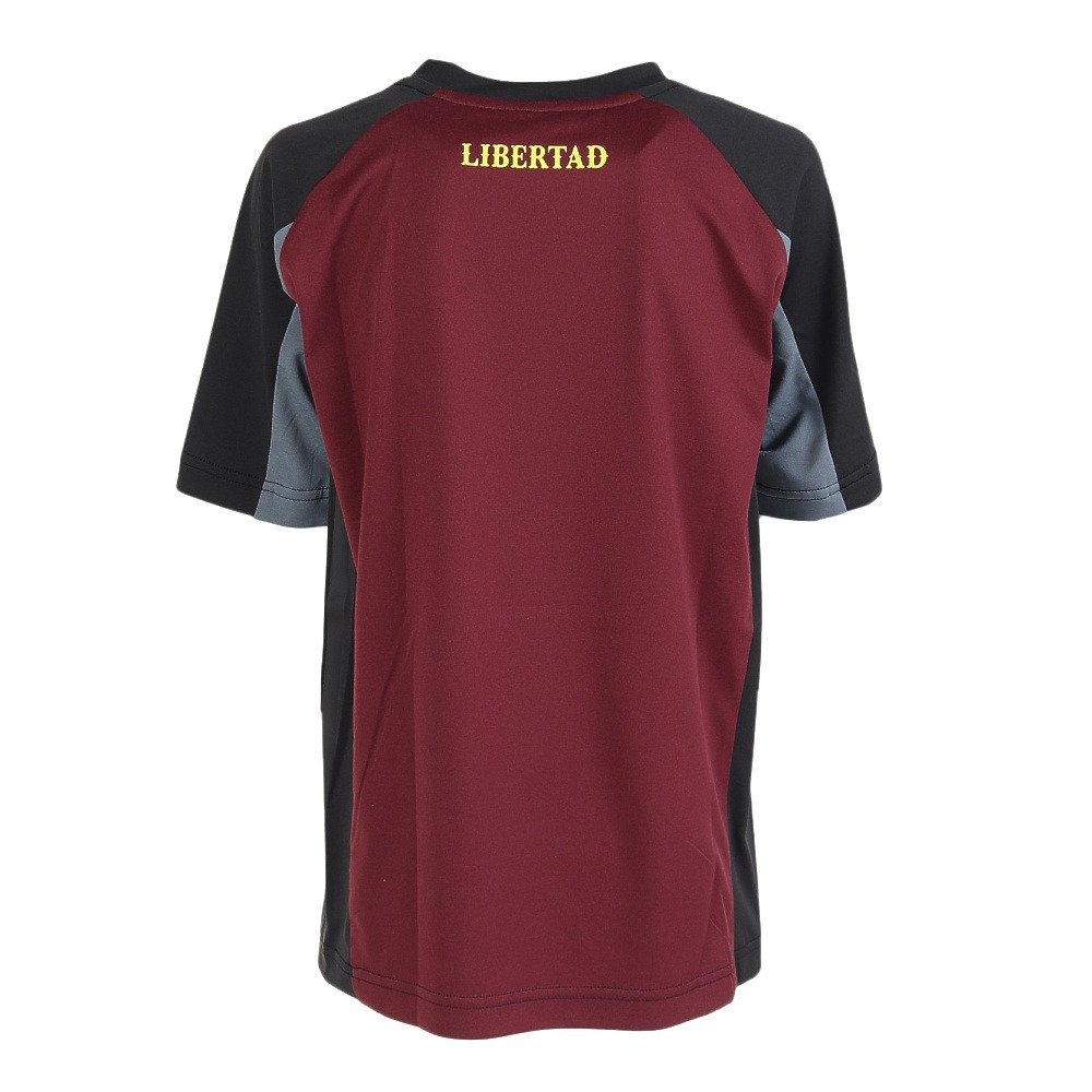 REVO 半袖 スポーツシャツ レッド 流経大柏サッカーTシャツ 公式】流経