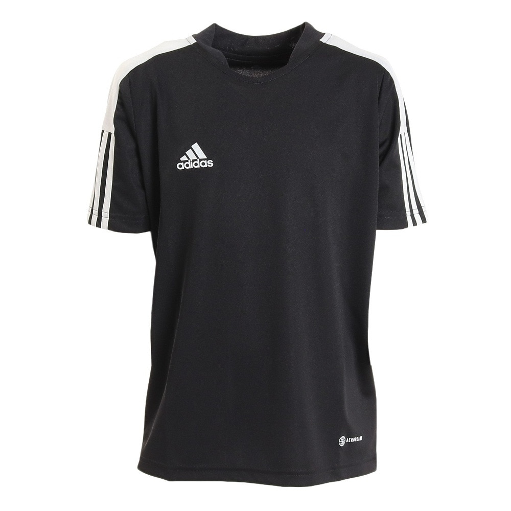 アディダス（adidas）（キッズ）サッカーウェア ジュニア Tシャツ ティロ エッセンシャルズ ジャージー GR515-HE7176  スポーツ用品はスーパースポーツゼビオ