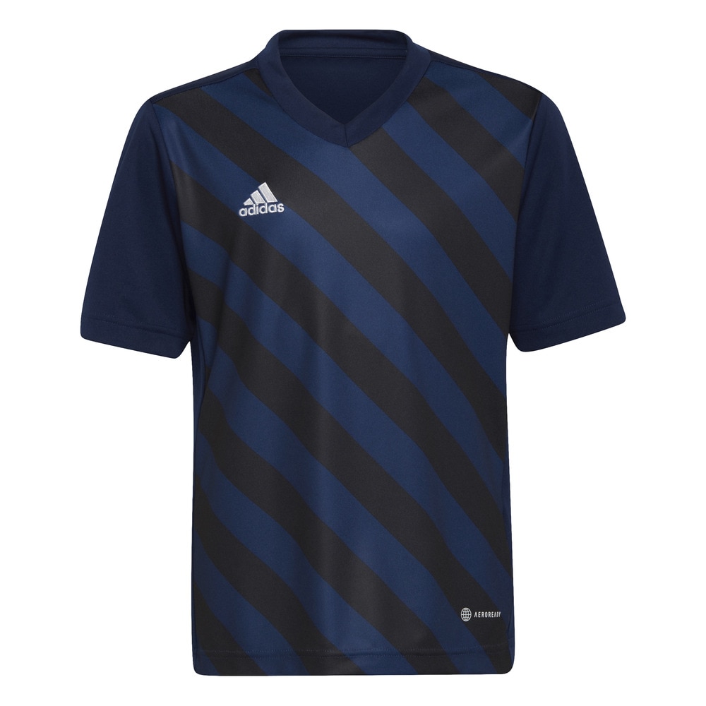 アディダス（キッズ）サッカーウェア ジュニア Tシャツ Entrada 22 グラフィック ジャージー QU576-HF0122