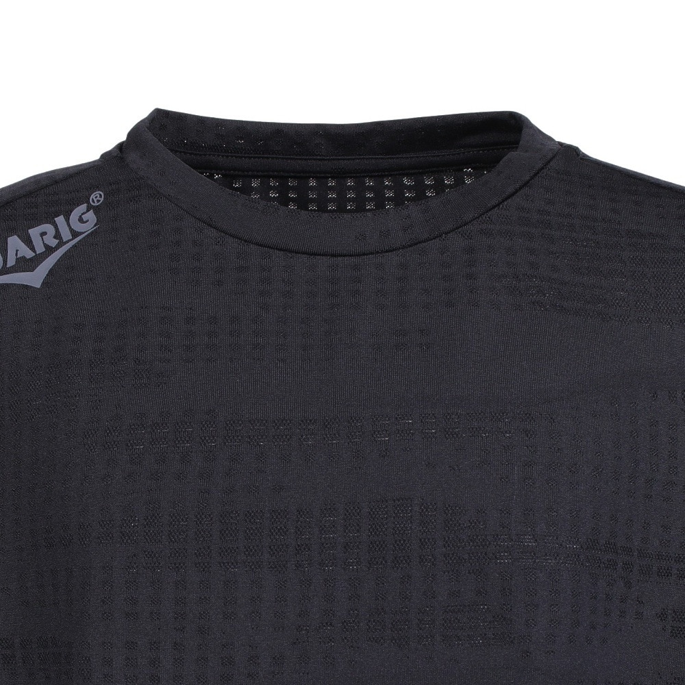 デュアリグ（DUARIG）（キッズ）サッカーウェア ジュニア ジャガードプラクティスシャツ 2S8257-SCWR-742NTS BLK 速乾