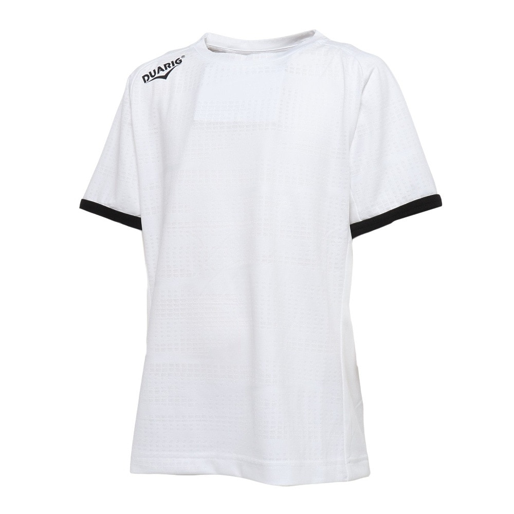 デュアリグ（DUARIG）（キッズ）サッカーウェア ジュニア ジャガードプラクティスシャツ 2S8257-SCWR-742NTS WHT 速乾