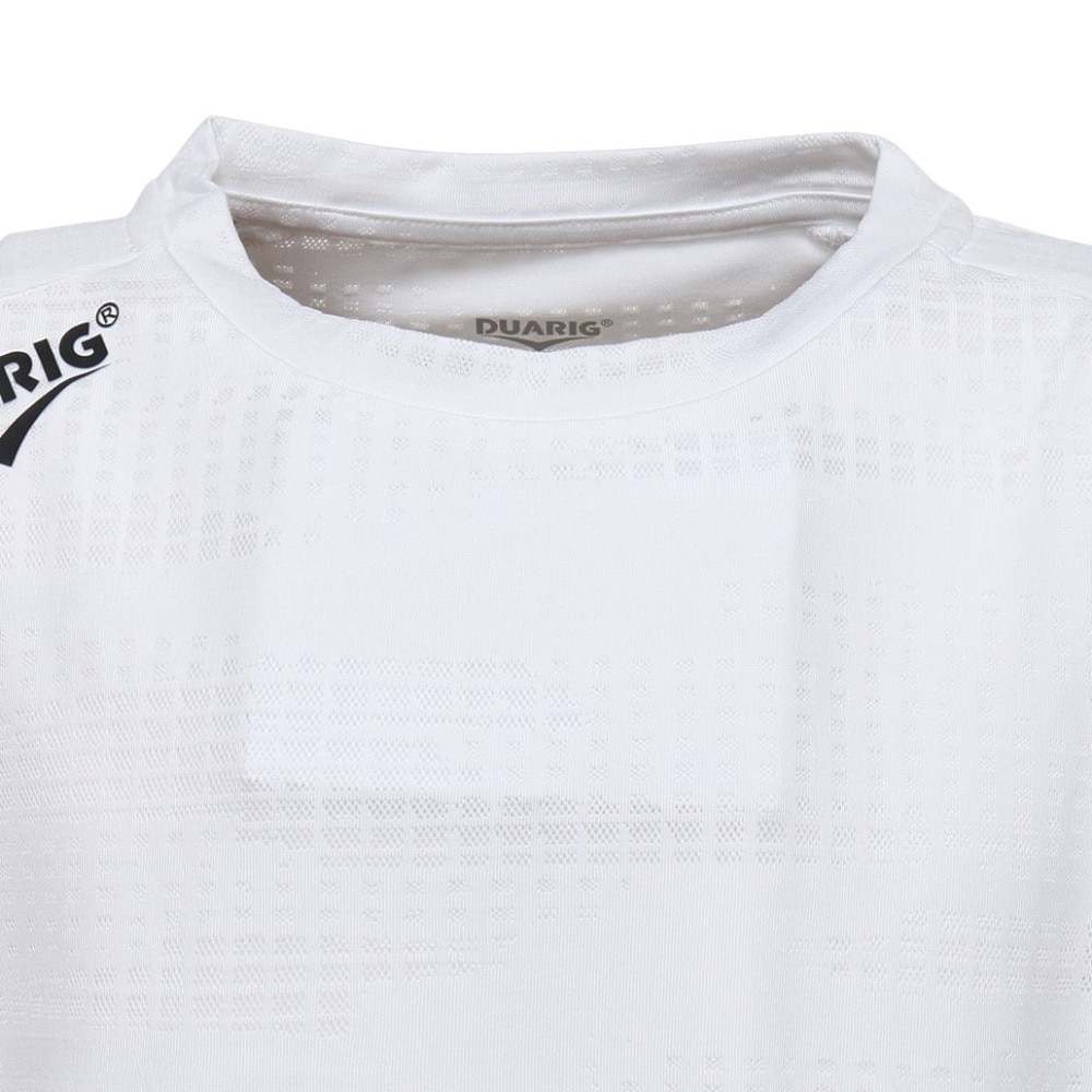 デュアリグ（DUARIG）（キッズ）サッカーウェア ジュニア ジャガードプラクティスシャツ 2S8257-SCWR-742NTS WHT 速乾