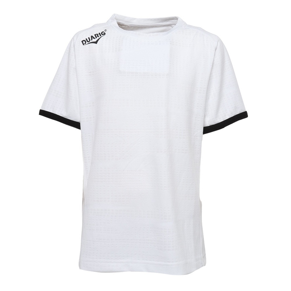 デュアリグ（DUARIG）（キッズ）サッカーウェア ジュニア ジャガードプラクティスシャツ 2S8257-SCWR-742NTS WHT 速乾