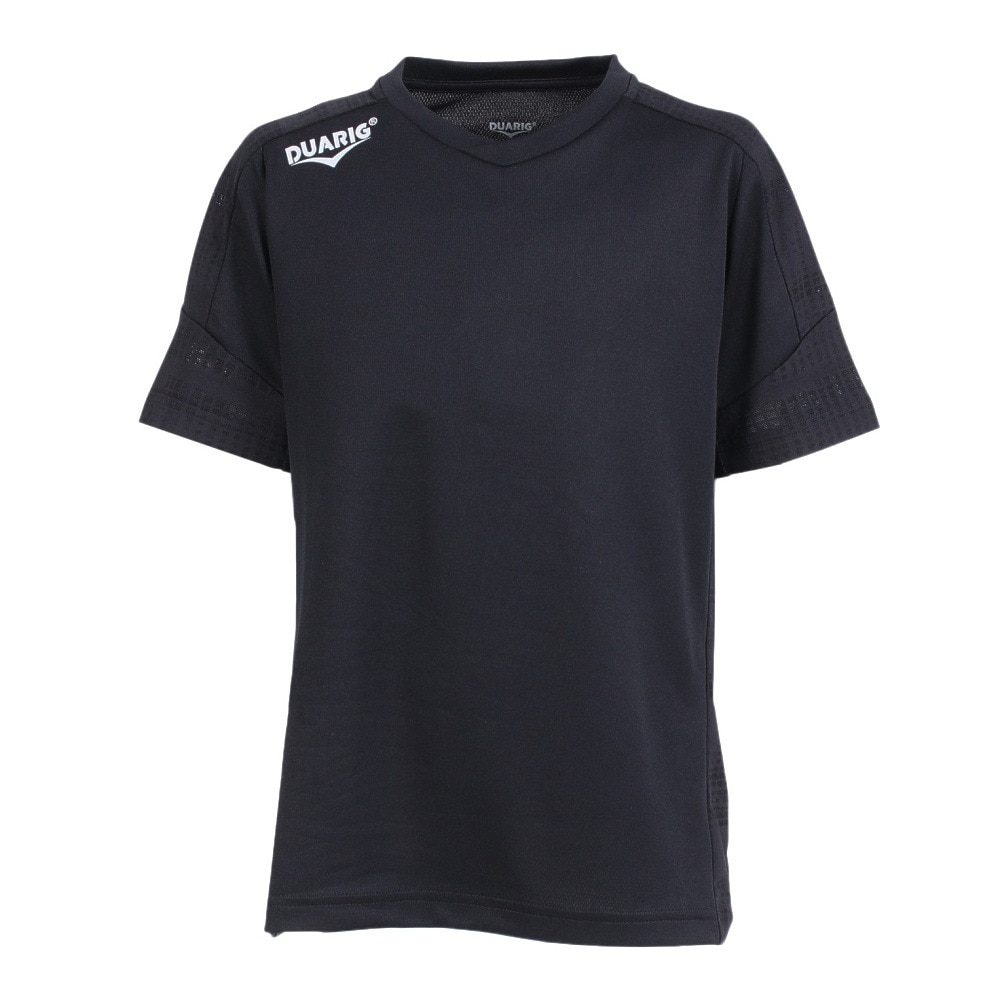 デュアリグ（DUARIG）（キッズ）サッカーウェア ジュニア ジャガードプラクティスシャツ 2S8258-SCWR-742NTS BLK 速乾