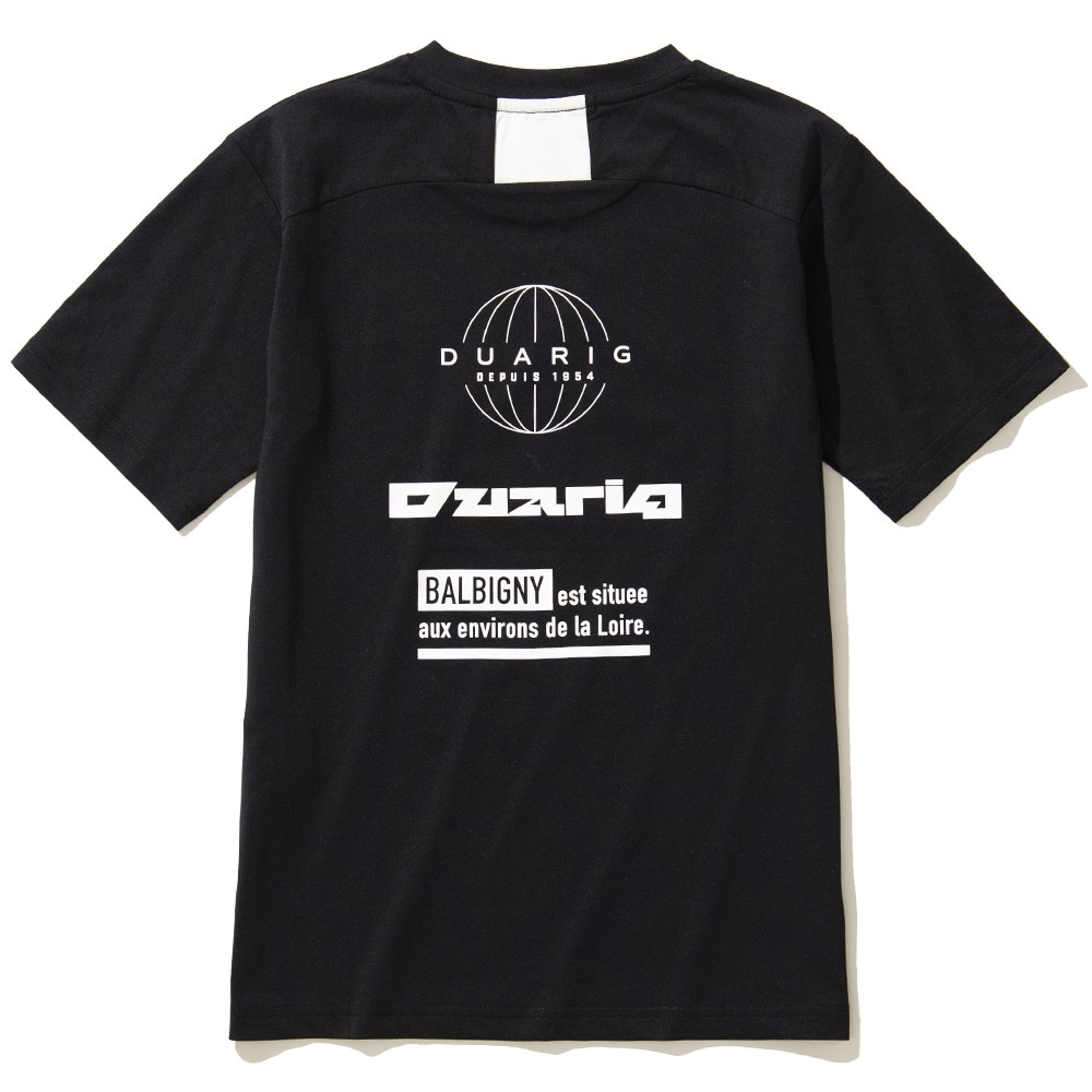 デュアリグ（DUARIG）（キッズ）サッカーウェア ジュニア プラクティス半袖シャツ 4S0019-SCWR-742CD BLK 速乾