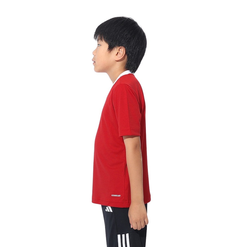 アディダス（adidas）（キッズ）サッカーウェア ジュニア キッズ ENTRADA 22 半袖ジャージ MBE20-H57496