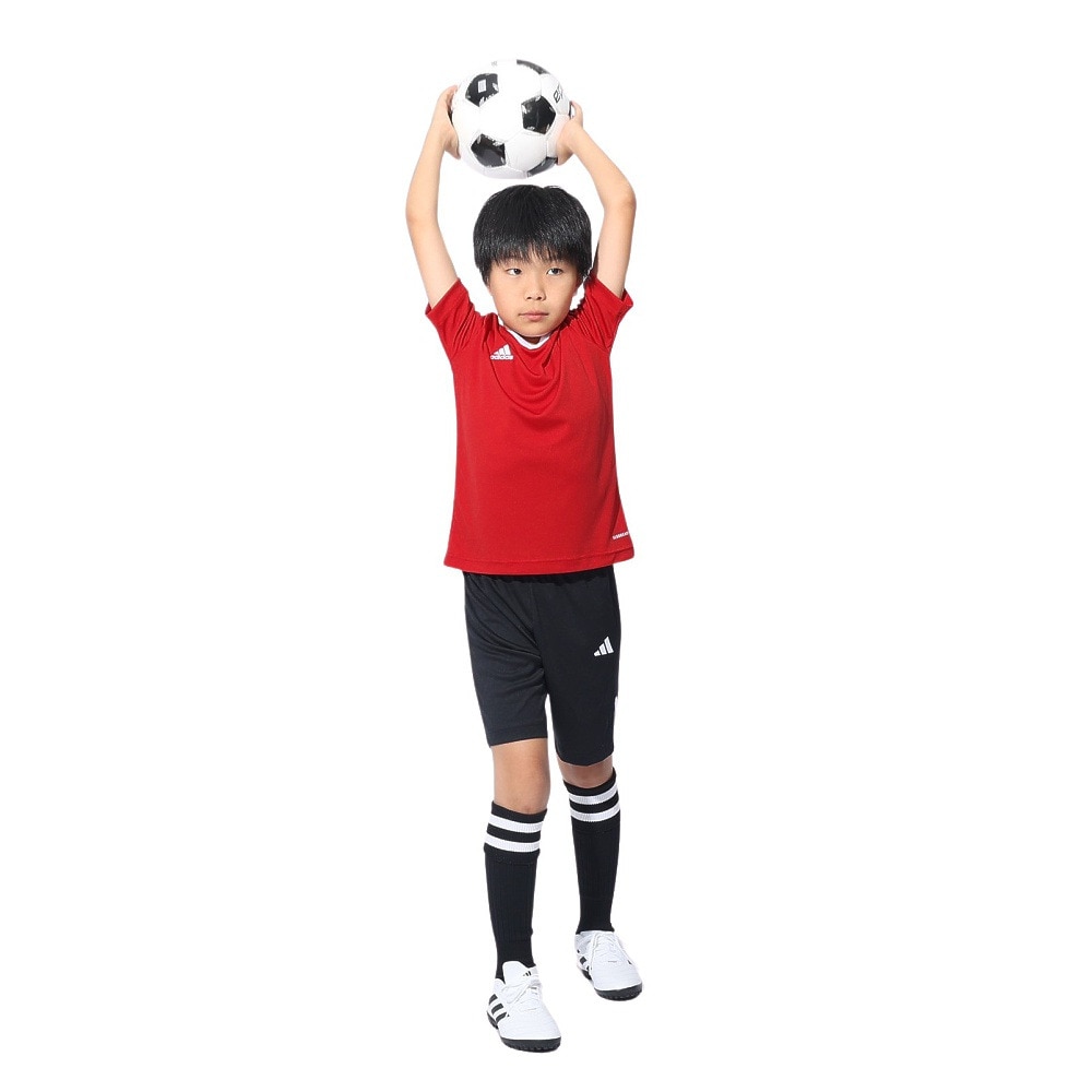 アディダス（adidas）（キッズ）サッカーウェア ジュニア キッズ ENTRADA 22 半袖ジャージ MBE20-H57496