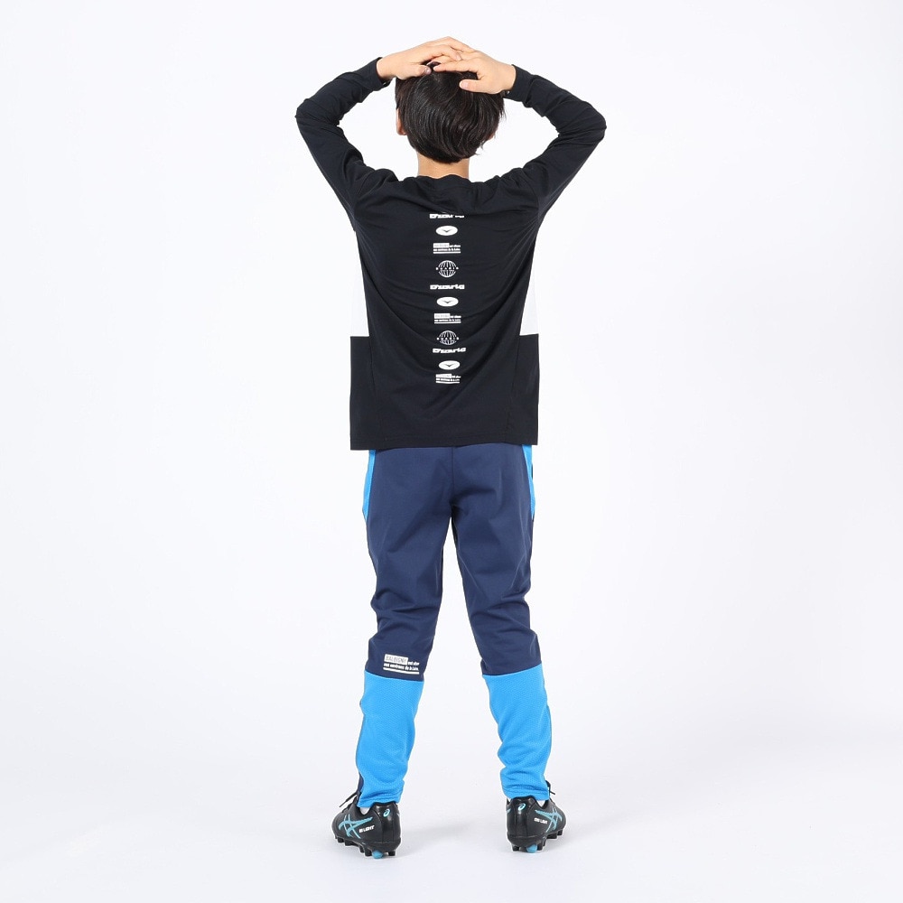 デュアリグ（DUARIG）（キッズ）サッカーウェア ジュニア プラクティス長袖シャツ 4S0018-SCWR-742CD BLK 速乾