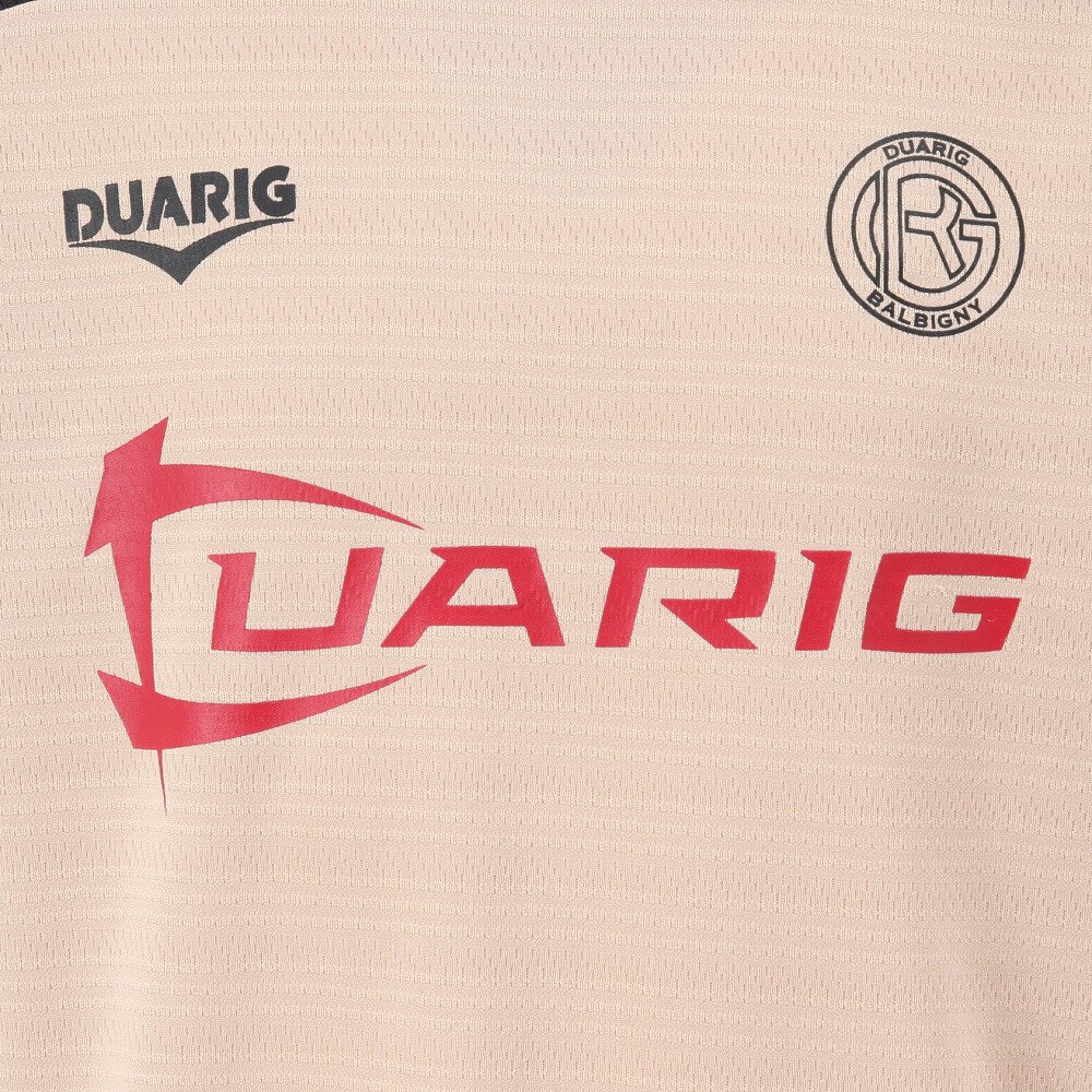 デュアリグ（DUARIG）（キッズ）サッカーウェア ジュニア ドライプラス 長袖プラクティスシャツ 4F0022-SCWR-742HD BEG