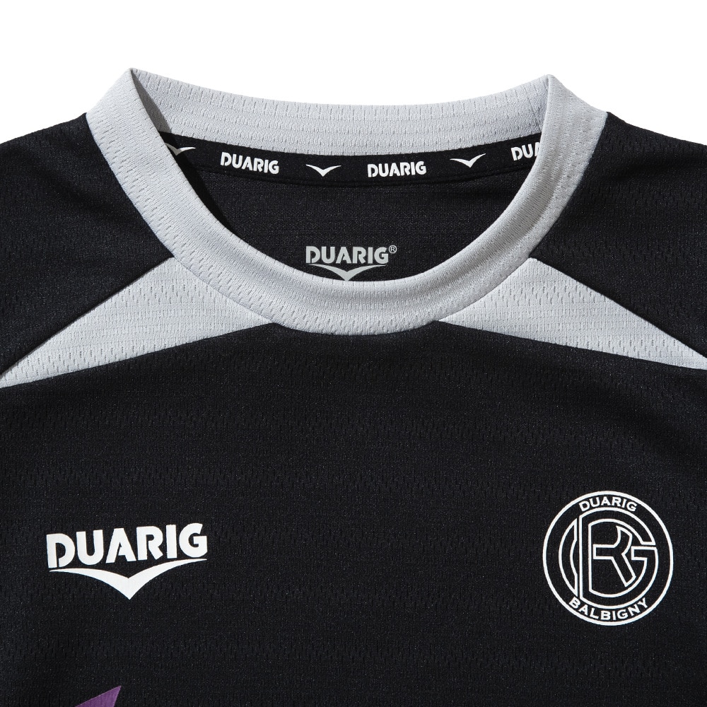 デュアリグ（DUARIG）（キッズ）サッカーウェア ジュニア ドライプラス 長袖プラクティスシャツ 4F0022-SCWR-742HD BLK