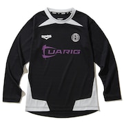 (キッズ)サッカーウェア ジュニア ドライプラス 長袖プラクティスシャツ 4F0022-SCWR-742HD BLK