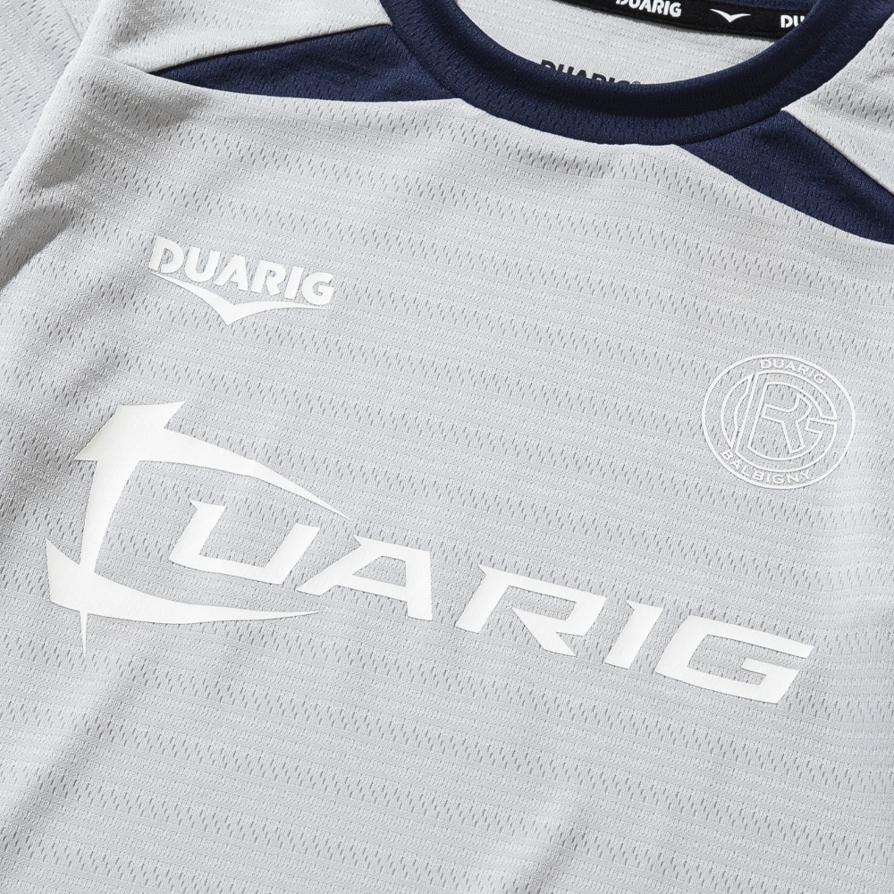 デュアリグ（DUARIG）（キッズ）サッカーウェア ジュニア ドライプラス 長袖プラクティスシャツ 4F0022-SCWR-742HD LGRY