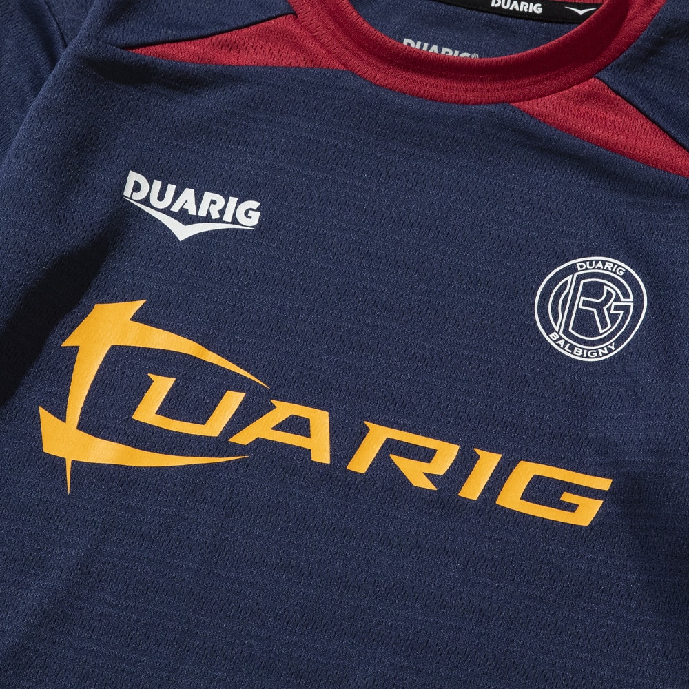 デュアリグ（DUARIG）（キッズ）サッカーウェア ジュニア ドライプラス 長袖プラクティスシャツ 4F0022-SCWR-742HD NVY
