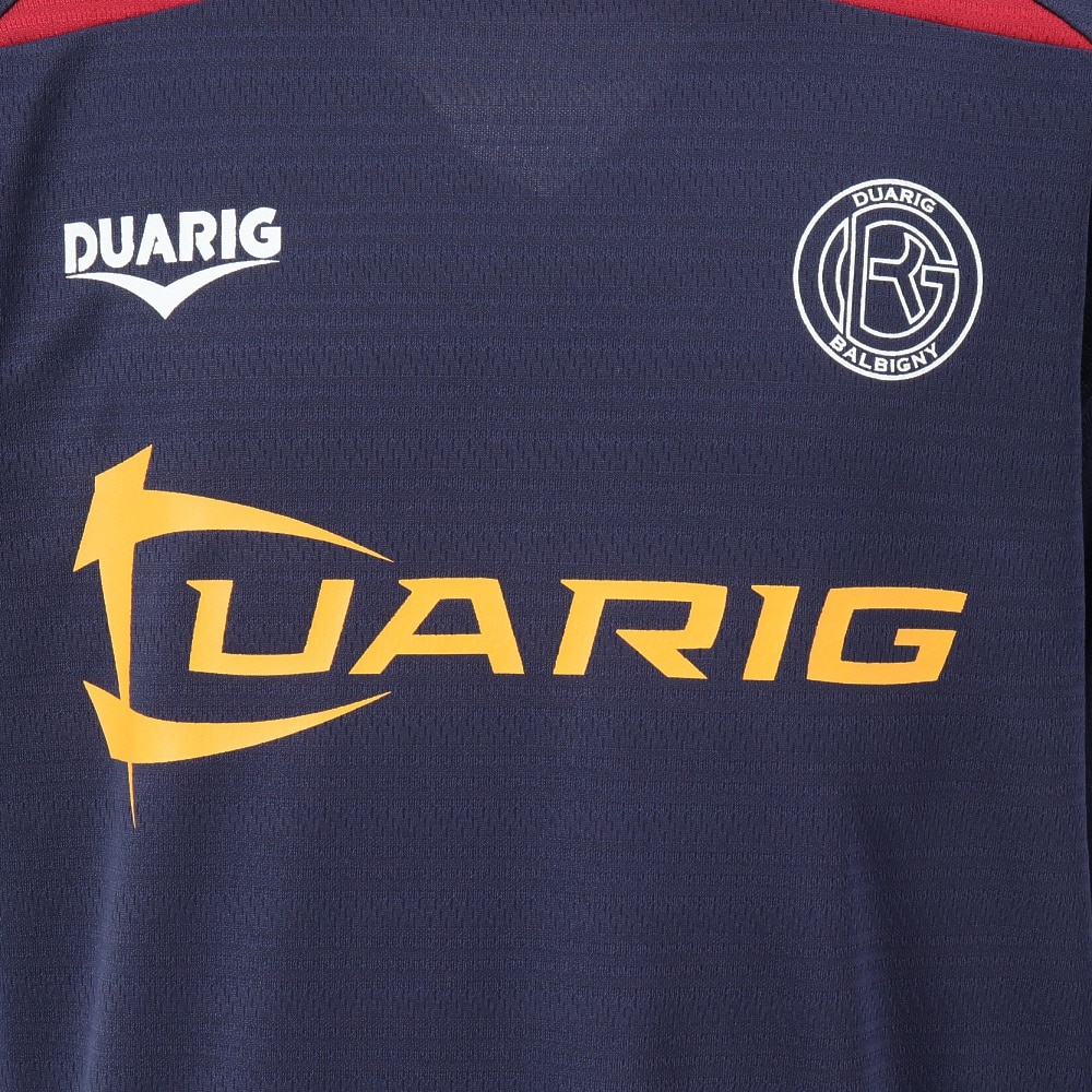 デュアリグ（DUARIG）（キッズ）サッカーウェア ジュニア ドライプラス 長袖プラクティスシャツ 4F0022-SCWR-742HD NVY