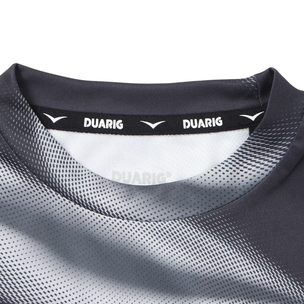 デュアリグ（DUARIG）（キッズ）サッカーウェア ジュニア ドライプラス ロングスリーブ 昇華プラシャツ 4F0023-SCWR-742HD BKxGR