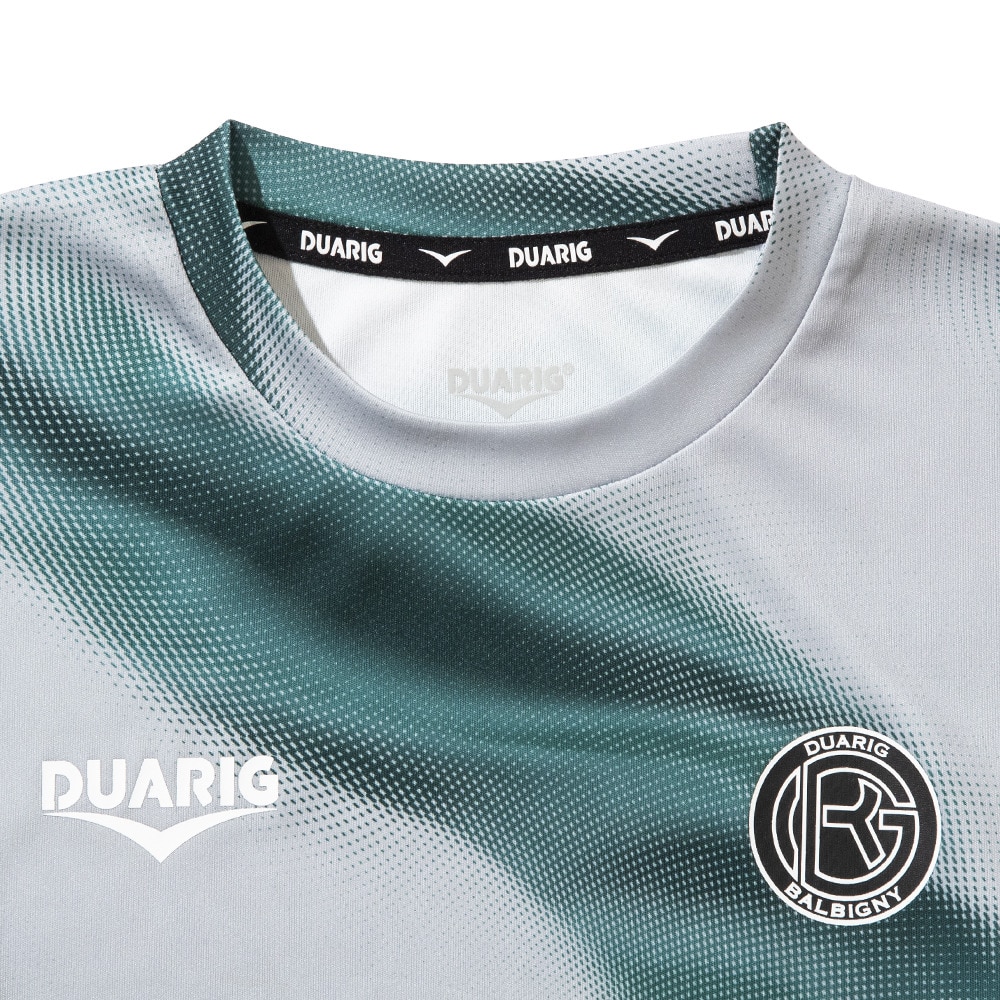 デュアリグ（DUARIG）（キッズ）サッカーウェア ジュニア ドライプラス ロングスリーブ 昇華 プラクティスシャツ 4F0023-SCWR-742HD LGRY