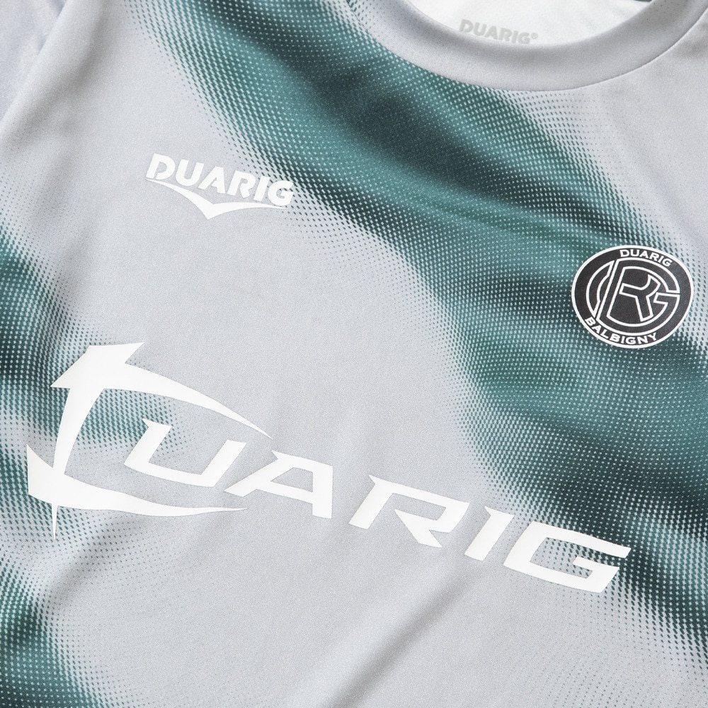 デュアリグ（DUARIG）（キッズ）サッカーウェア ジュニア ドライプラス ロングスリーブ 昇華 プラクティスシャツ 4F0023-SCWR-742HD LGRY