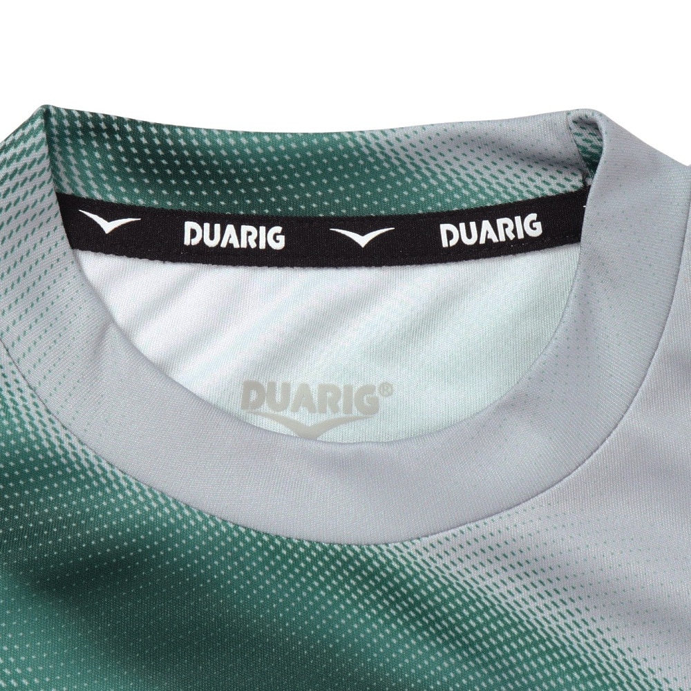 デュアリグ（DUARIG）（キッズ）サッカーウェア ジュニア ドライプラス ロングスリーブ 昇華 プラクティスシャツ 4F0023-SCWR-742HD LGRY