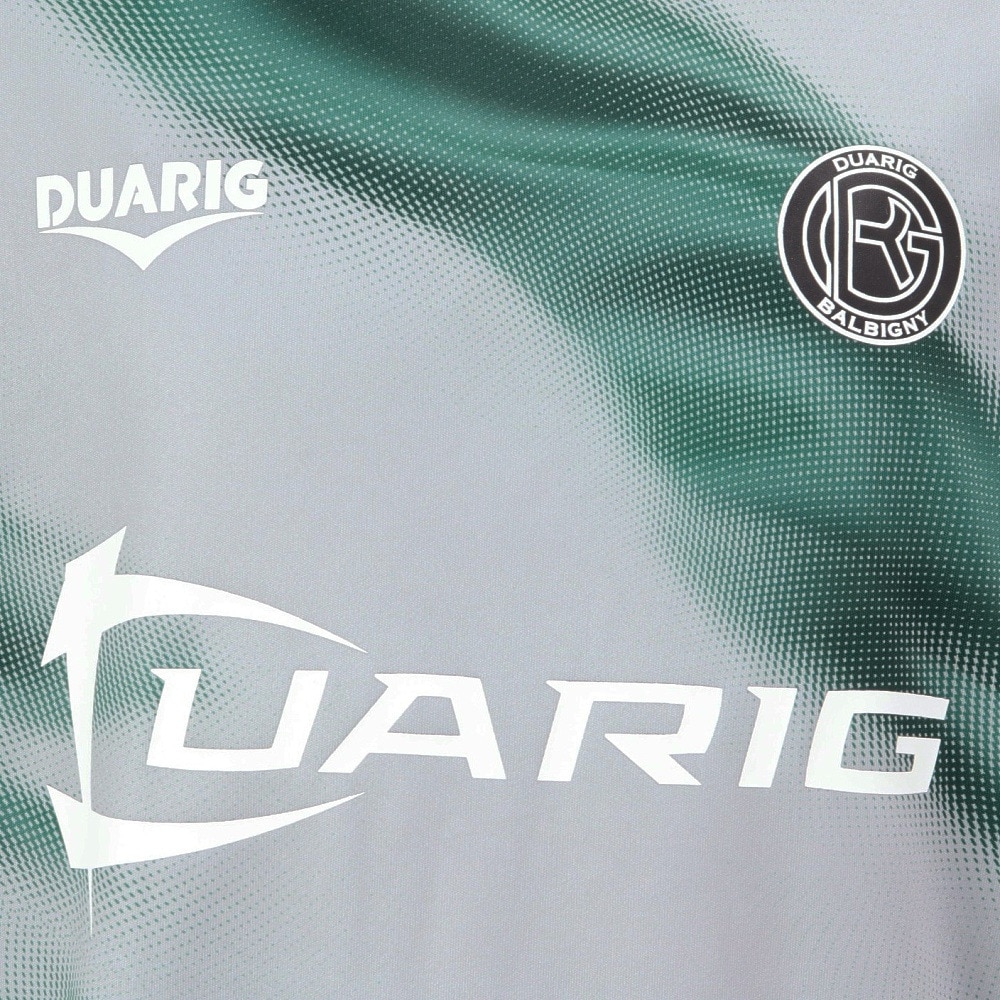 デュアリグ（DUARIG）（キッズ）サッカーウェア ジュニア ドライプラス ロングスリーブ 昇華 プラクティスシャツ 4F0023-SCWR-742HD LGRY
