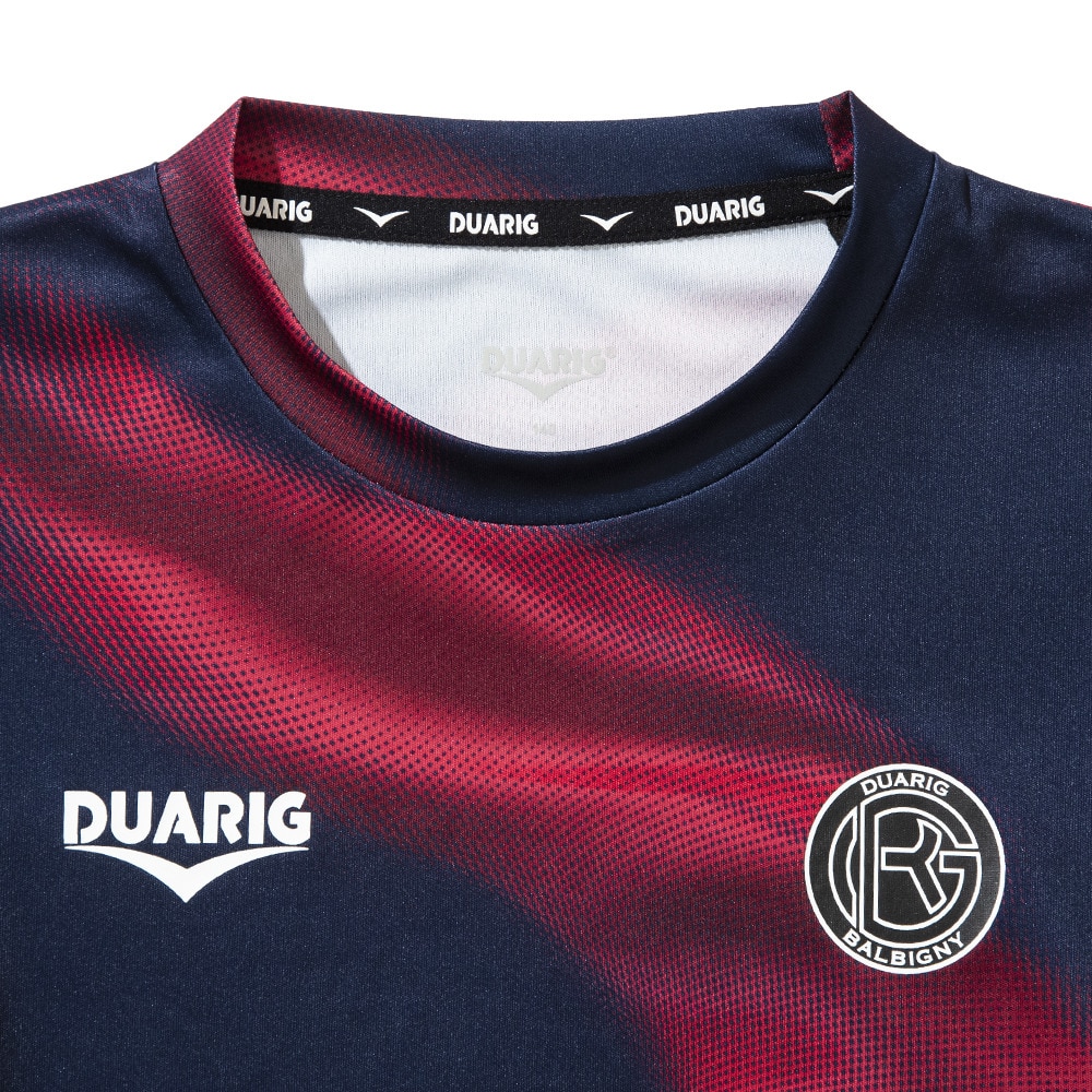デュアリグ（DUARIG）（キッズ）サッカーウェア ジュニア ドライプラス ロングスリーブ 昇華プラシャツ 4F0023-SCWR-742HD NVY
