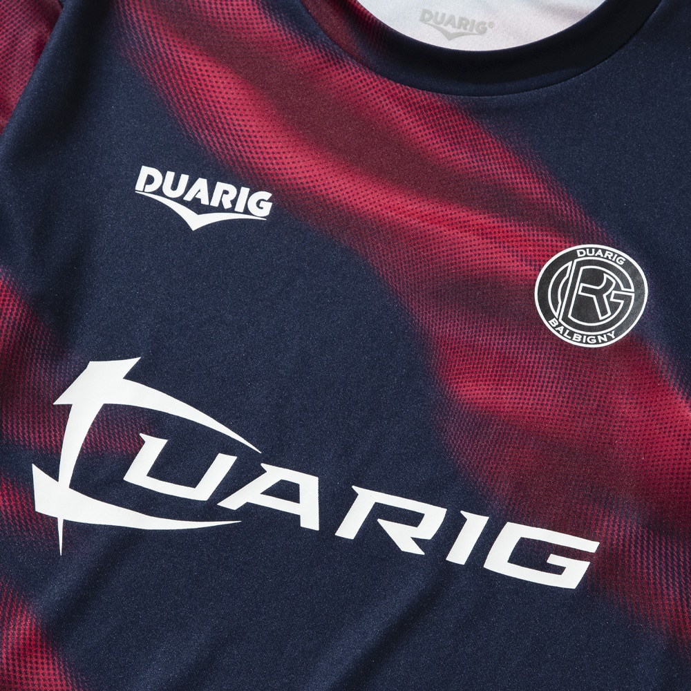デュアリグ（DUARIG）（キッズ）サッカーウェア ジュニア ドライプラス ロングスリーブ 昇華プラシャツ 4F0023-SCWR-742HD NVY