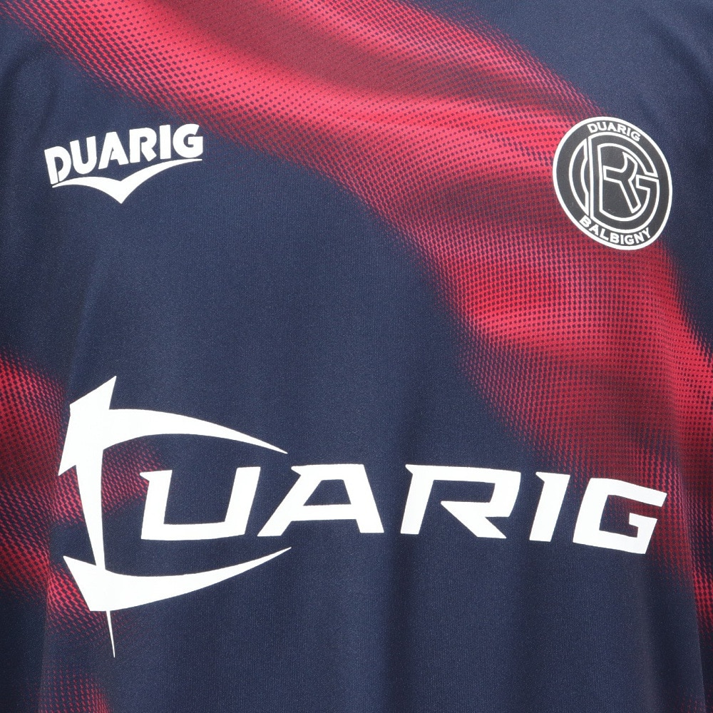 デュアリグ（DUARIG）（キッズ）サッカーウェア ジュニア ドライプラス ロングスリーブ 昇華プラシャツ 4F0023-SCWR-742HD NVY