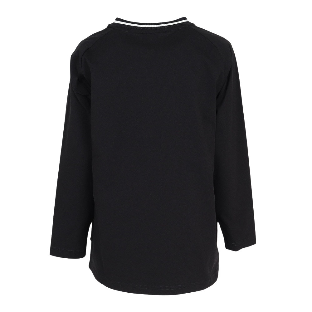 アンブロ（UMBRO）（キッズ）サッカーウェア ジュニア THIRD フィールテック 長袖プラクティスシャツ UF5FLS51J BK00