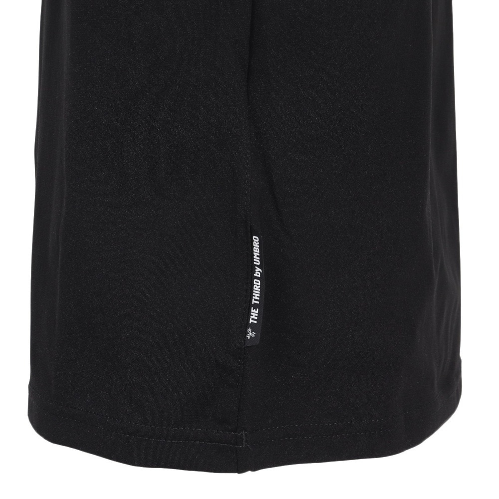 アンブロ（UMBRO）（キッズ）サッカーウェア ジュニア THIRD フィールテック 長袖プラクティスシャツ UF5FLS51J BK00