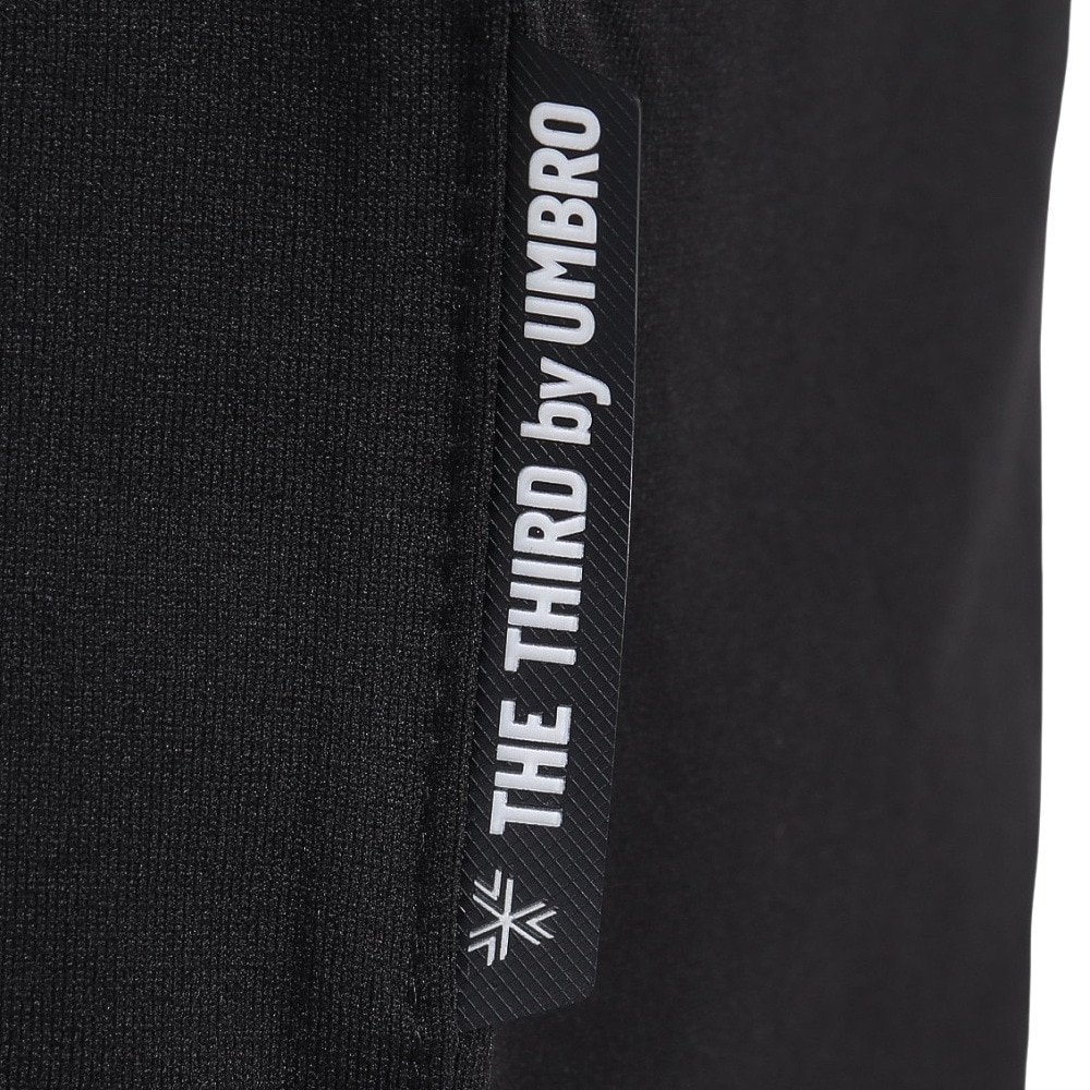 アンブロ（UMBRO）（キッズ）サッカーウェア ジュニア THIRD フィールテック 長袖プラクティスシャツ UF5FLS51J BK00