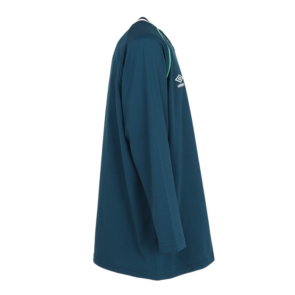 アンブロ（UMBRO）（キッズ）サッカーウェア ジュニア THIRD フィールテック長袖プラクティスシャツ UF5FLS51J GR00