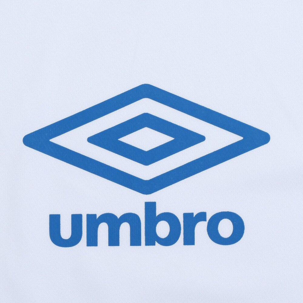 アンブロ（UMBRO）（キッズ）サッカーウェア ジュニア ノースリーブプラクティスシャツ UUJTJA66 WHT