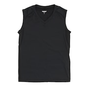 (キッズ)サッカーウェア ジュニア ドライプラス 冷感 ノースリーブアンダーシャツ 2S8229-SCWR-742ES BLK 速乾