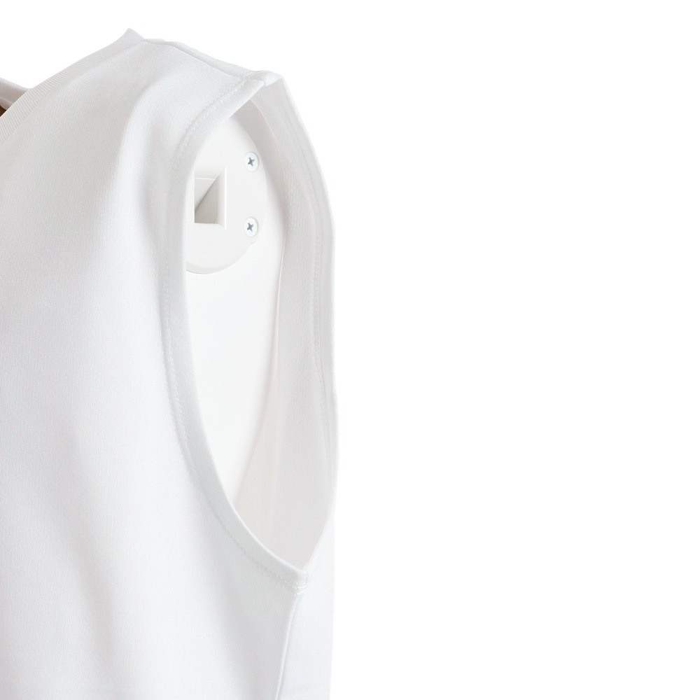 アンブロ（UMBRO）（キッズ）サッカーウェア ジュニア ノースリーブシャツ UUJVJA66 WHT 速乾