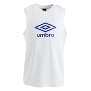 (キッズ)サッカーウェア ジュニア ノースリーブシャツ UUJVJA66 WHT 速乾