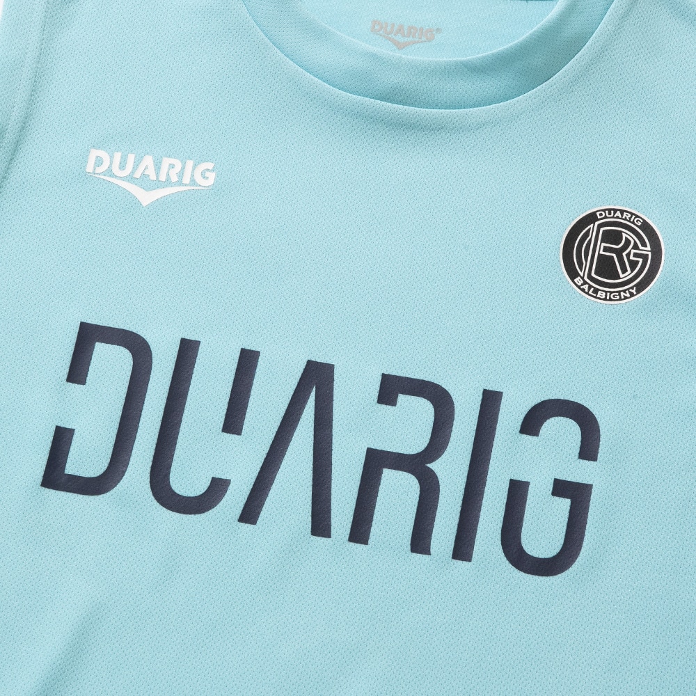 デュアリグ（DUARIG）（キッズ）サッカーウェア ジュニア プラクティスノースリーブシャツ 4S0020-SCWR-742HD BLU 速乾